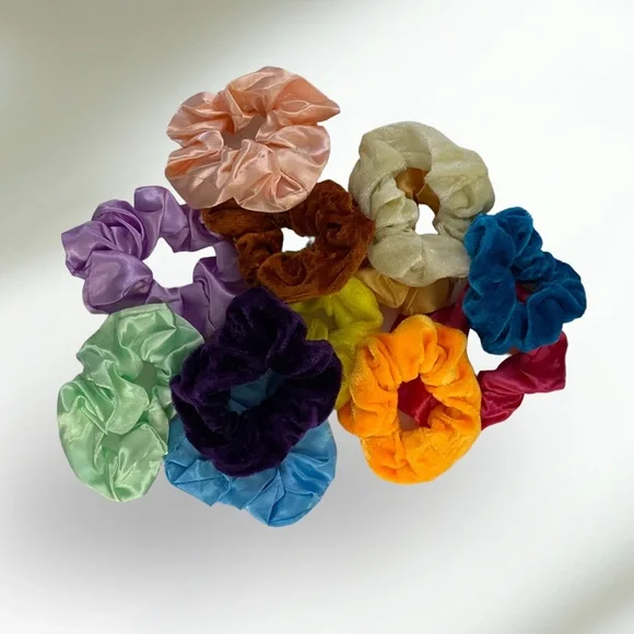 A Dozen Hair Scrunchies - Picture 5 of 9